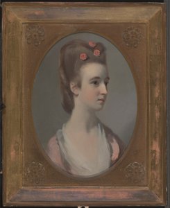 Portret kobiety, prawdopodobnie panny Nettlethorpe autorstwa Henry Walton