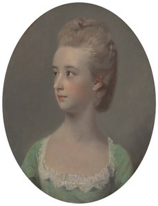 Portret młodej kobiety, prawdopodobnie panny Nettlethorpe autorstwa Henry Walton