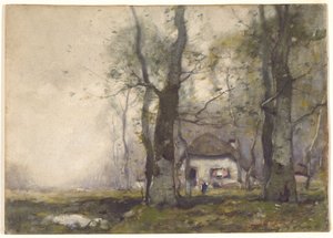Domek w lesie, 1891 (wc na papierze)