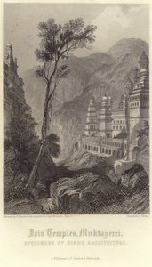 Świątynia Jain w Muktagerri autorstwa Henry Warren