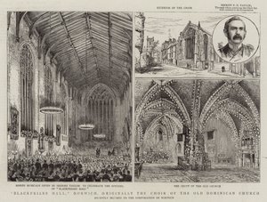 Blackfriars Hall, Norwich, pierwotnie Chór Starego Kościoła Dominikańskiego autorstwa Henry William Brewer