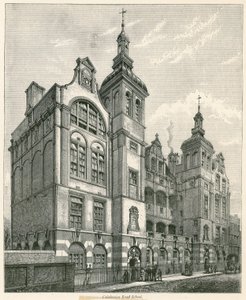 Caledonian Road School, Londyn autorstwa Henry William Brewer