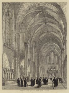 Wielka Sala Sądów Nowego Prawa autorstwa Henry William Brewer
