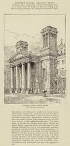 Kaplica w Hanowerze, ulica Regent autorstwa Henry William Brewer