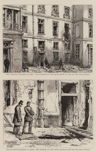 Wybuch dynamitu w Paryżu autorstwa Henry William Brewer