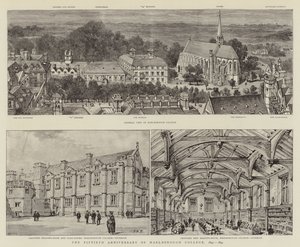 Pięćdziesiąta rocznica Marlborough College, 1843-1893 autorstwa Henry William Brewer