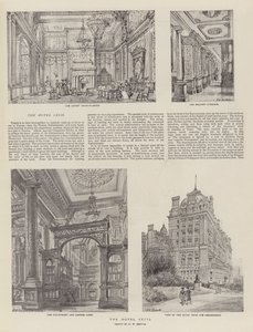Hotel Cecil autorstwa Henry William Brewer