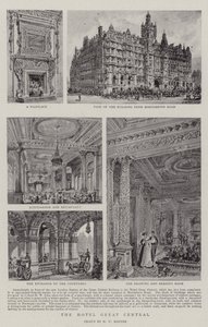 Hotel Wielki Central autorstwa Henry William Brewer
