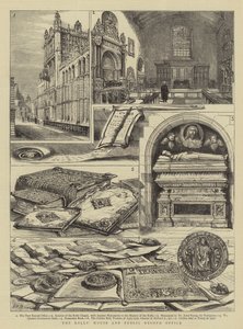Dom Rollsów i Urząd Rejestrów autorstwa Henry William Brewer
