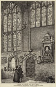 Widok w prezbiterium, kościół Świętej Trójcy autorstwa Henry William Brewer
