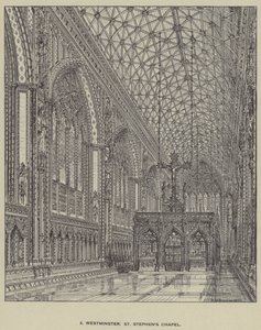 Westminster, kaplica św autorstwa Henry William Brewer