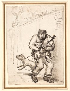 Stracił szczeniaka byka chińskiego £ 10 nagrody autorstwa Henry William Bunbury