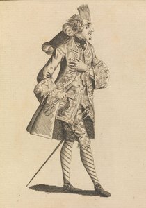 Monsieur Le Frizeur, 21 maja 1771. autorstwa Henry William Bunbury.