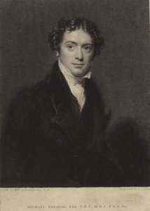 Michael Faraday autorstwa Henry William Pickersgill