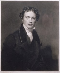 Portret Michaela Faradaya (1791-1867) wyryty przez Samuela Cousinsa (1801-1887) 1830
