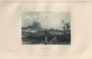 Malownicza i romantyczna Nadrenia: Gerolstein, 1928. autorstwa Henry Winkles