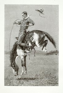 Bucking Bronco autorstwa Henry Wolf