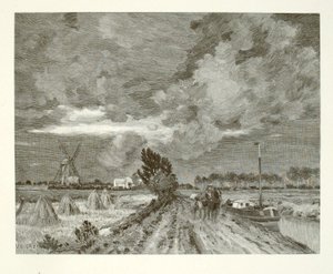 Zbliżająca się burza (Canal St. Omer) autorstwa Henry Wolf