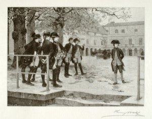 Bonaparte, nowicjusz w szkole w Brienne