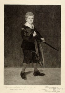 Chłopiec z mieczem autorstwa Henry Wolf