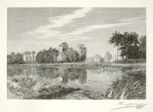 Kanał w Artois autorstwa Henry Wolf