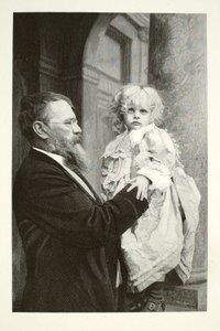 Lenbach i jego dziecko autorstwa Henry Wolf