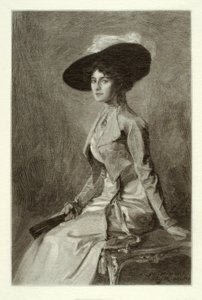 Panna Alice Chase autorstwa Henry Wolf