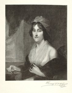 Pani William Rawle (Sarah Coates Burge) autorstwa Henry Wolf