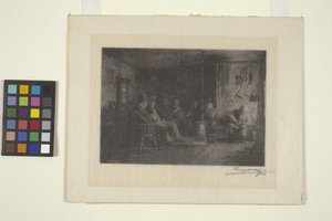 Nantucket School of Philosophy (tusz) autorstwa Henry Wolf