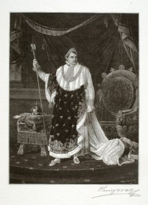 Napoleon jako cesarz autorstwa Henry Wolf