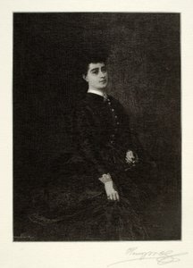 Portret hiszpańskiej damy autorstwa Henry Wolf