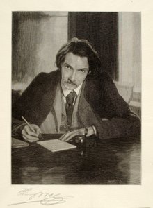 Robert Louis Stevenson autorstwa Henry Wolf