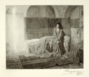 Zwiastowanie autorstwa Henry Wolf