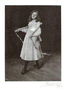 Córka artysty autorstwa Henry Wolf