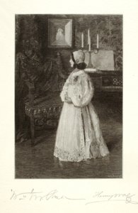 Córka artysty Alice autorstwa Henry Wolf