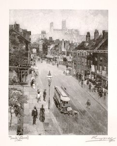 Katedra od strony High Street autorstwa Henry Wolf