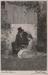Handlarz z Nowej Anglii autorstwa Henry Wolf