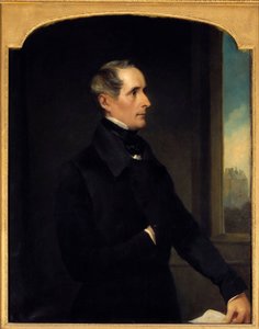 Portret poety i polityka Alphonse de Lamartine (1790-1869) Obraz Henry Phillips (1820-1868) 1848 Nd. 1,17x0,9 m Paryż,