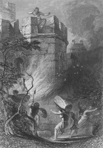 Śmierć Roderica Odonnella w Inch Castle, Donegal