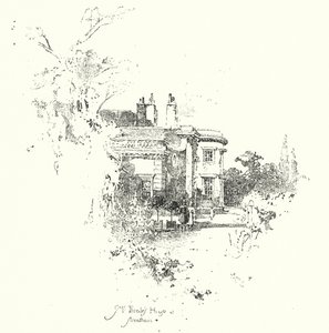 Dom pani Thrale, Streatham (lito) autorstwa Herbert (after) Railton