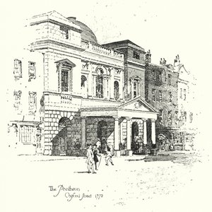 Panteon, Oxford Street, Londyn autorstwa Herbert (after) Railton