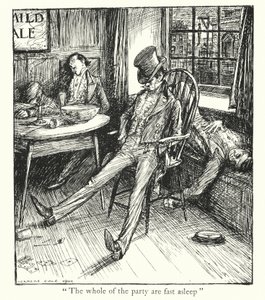 Legendy Ingoldsby: Historia szanownego pana Sucklethumbkina (litografia) autorstwa Herbert Cole