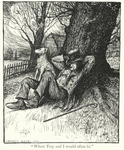 Legendy Ingoldsby: Cynotaf (litografia) autorstwa Herbert Cole