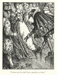 Ingoldsby Legends: The House-Warming (litografia) autorstwa Herbert Cole