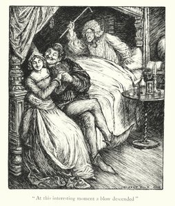 Ingoldsby Legends: Lady Rohesia (litografia) autorstwa Herbert Cole