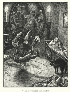 Ingoldsby Legends: Pijawka z Folkestone (litografia) autorstwa Herbert Cole