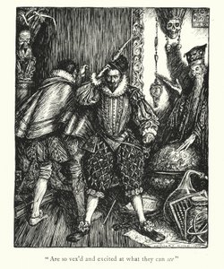 Ingoldsby Legends: Władca Tuluzy (litografia) autorstwa Herbert Cole