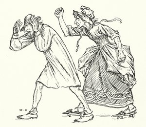 Państwo Vinegar (grawerunek) autorstwa Herbert Cole