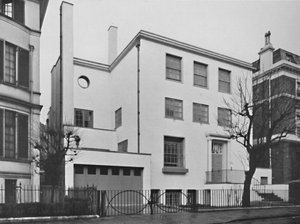 Zewnątrz - Dom dla Denysa Lowsona, Esq., Upper Phillimore Gardens, Londyn, 1939