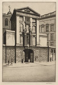 Henry VIII Gateway autorstwa Herbert Gordon Warlow